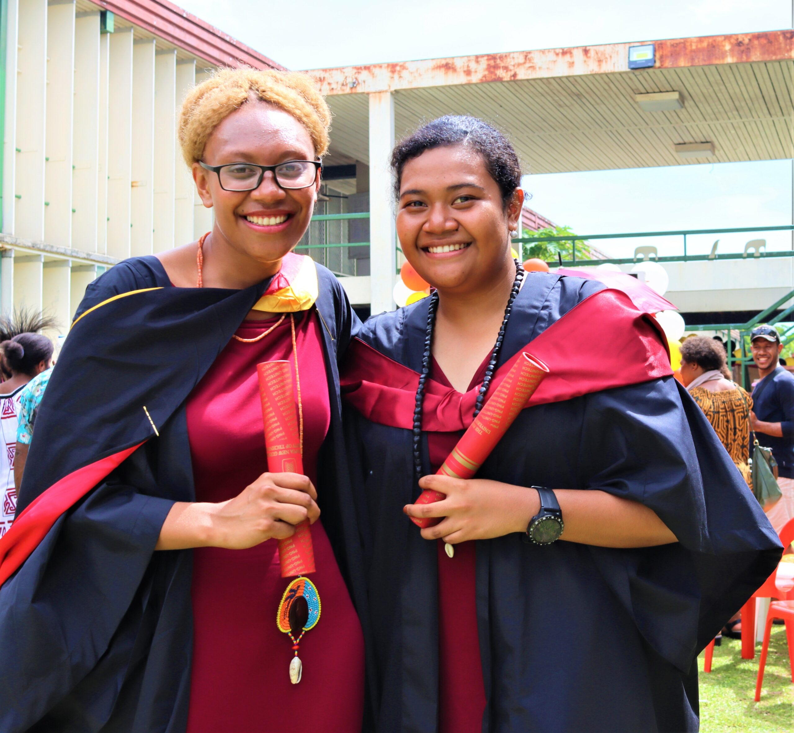 Four Girls in ICT scholars complete bachelor programs in ICT fields.