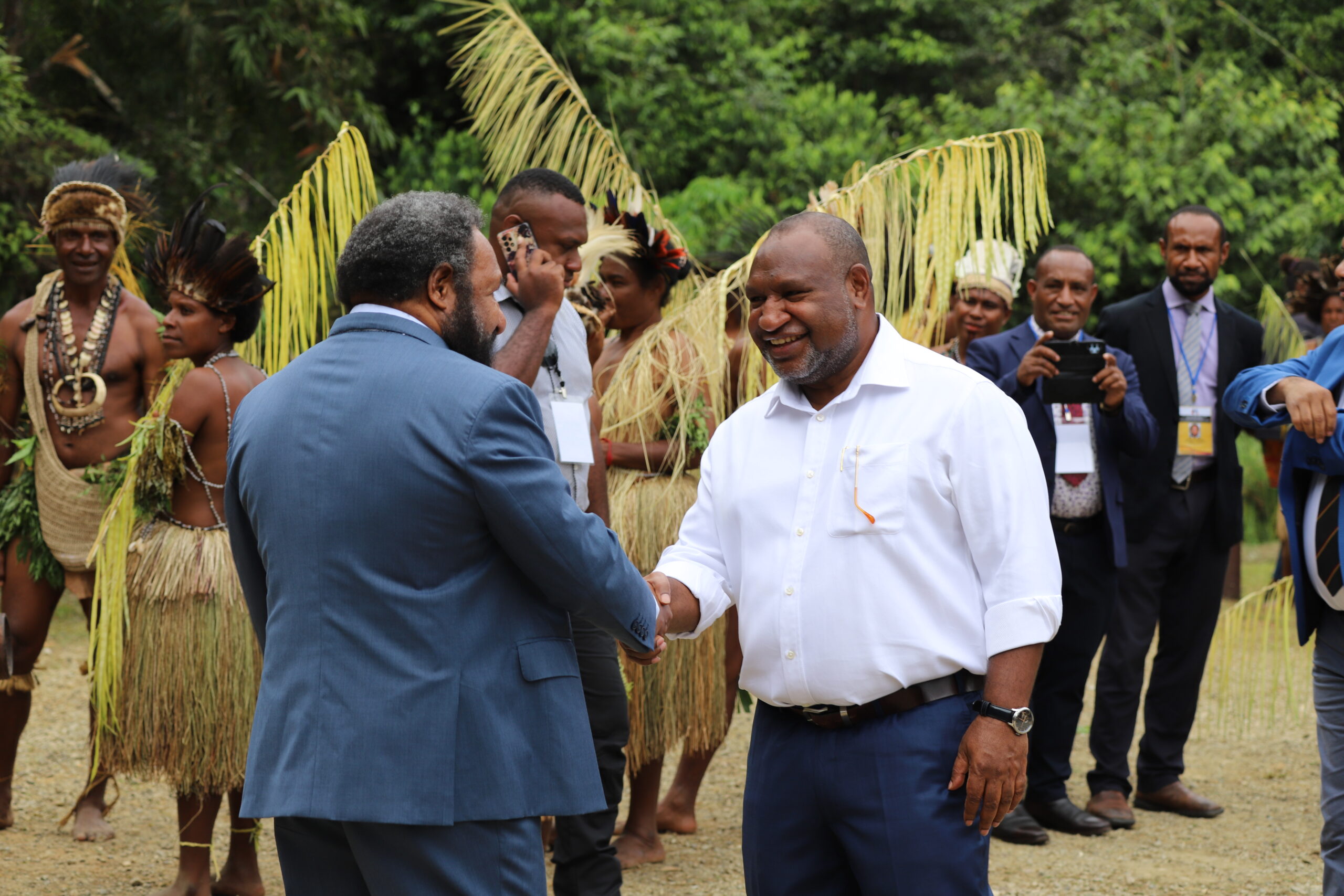 Minister Polye commends PM Marape, as French President Macron makes Historic Visit to Variarata National Park