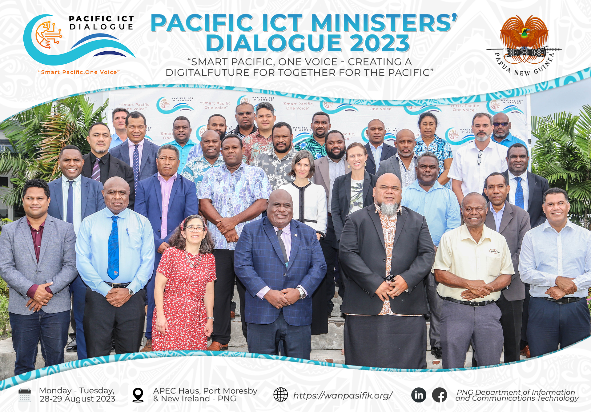 Pacific ICT Ministers to Convene in Port Moresby for Vital Discussions: Pacific ICT Ministers’ Dialogue 2023