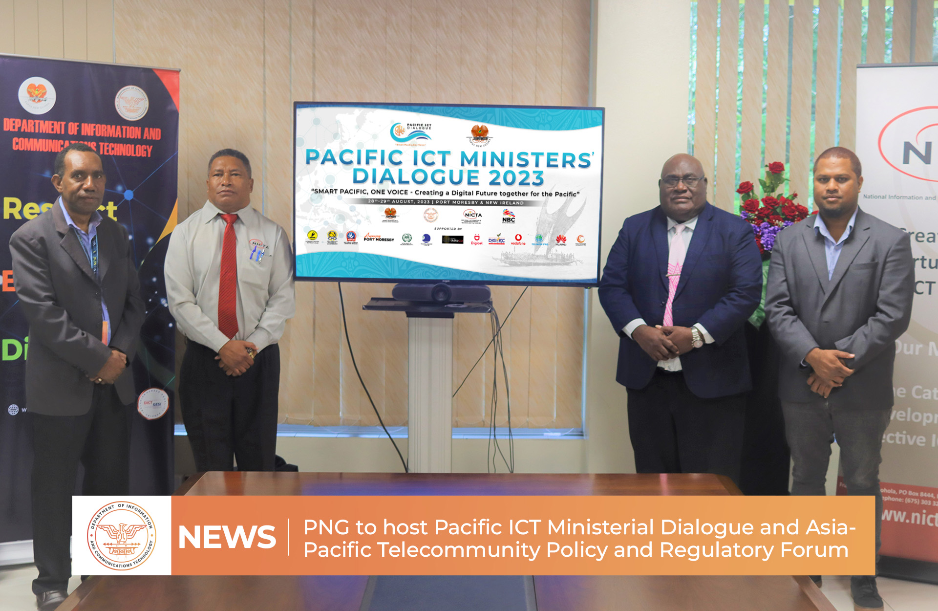 PNG to host Pacific ICT Ministerial Dialogue and Asia Pacific Telecommunity Policy and Regulatory Forum