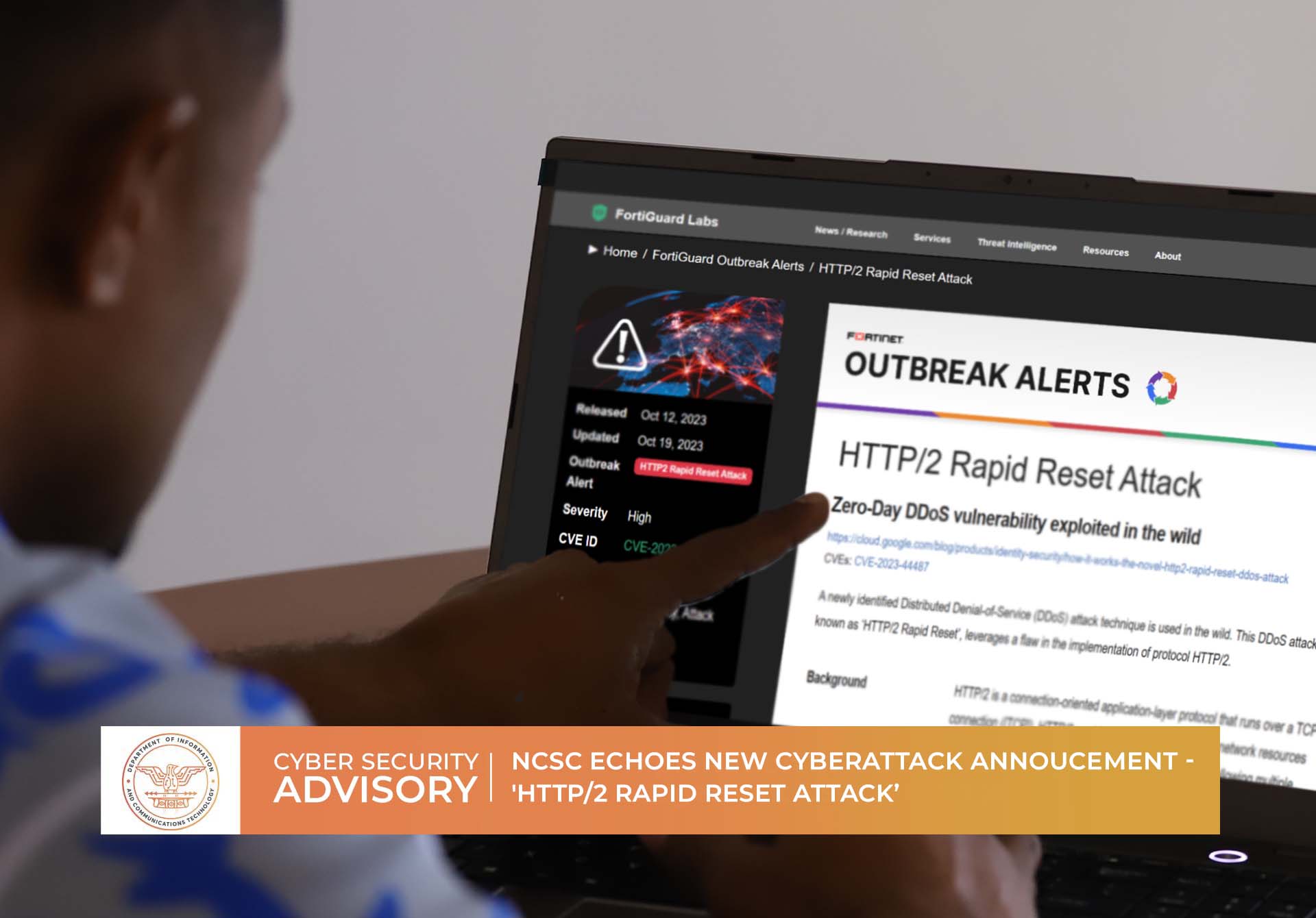 Cybersecurity Advisory: NCSC echoes discovery of new cyberattack – ‘HTTP/2 Rapid Reset Attack’