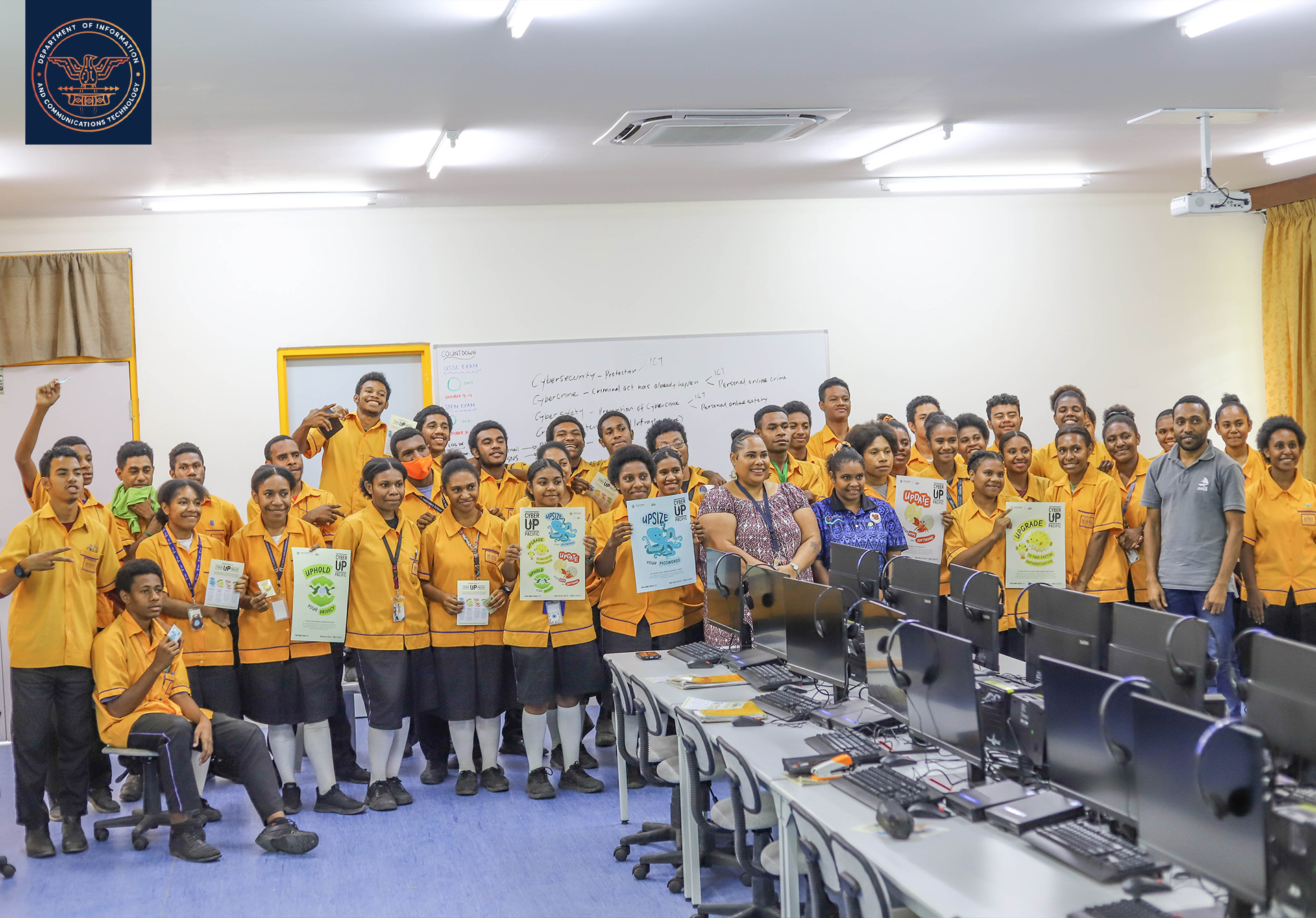 DICT extends cyber security awareness campaign to Port Moresby National High School
