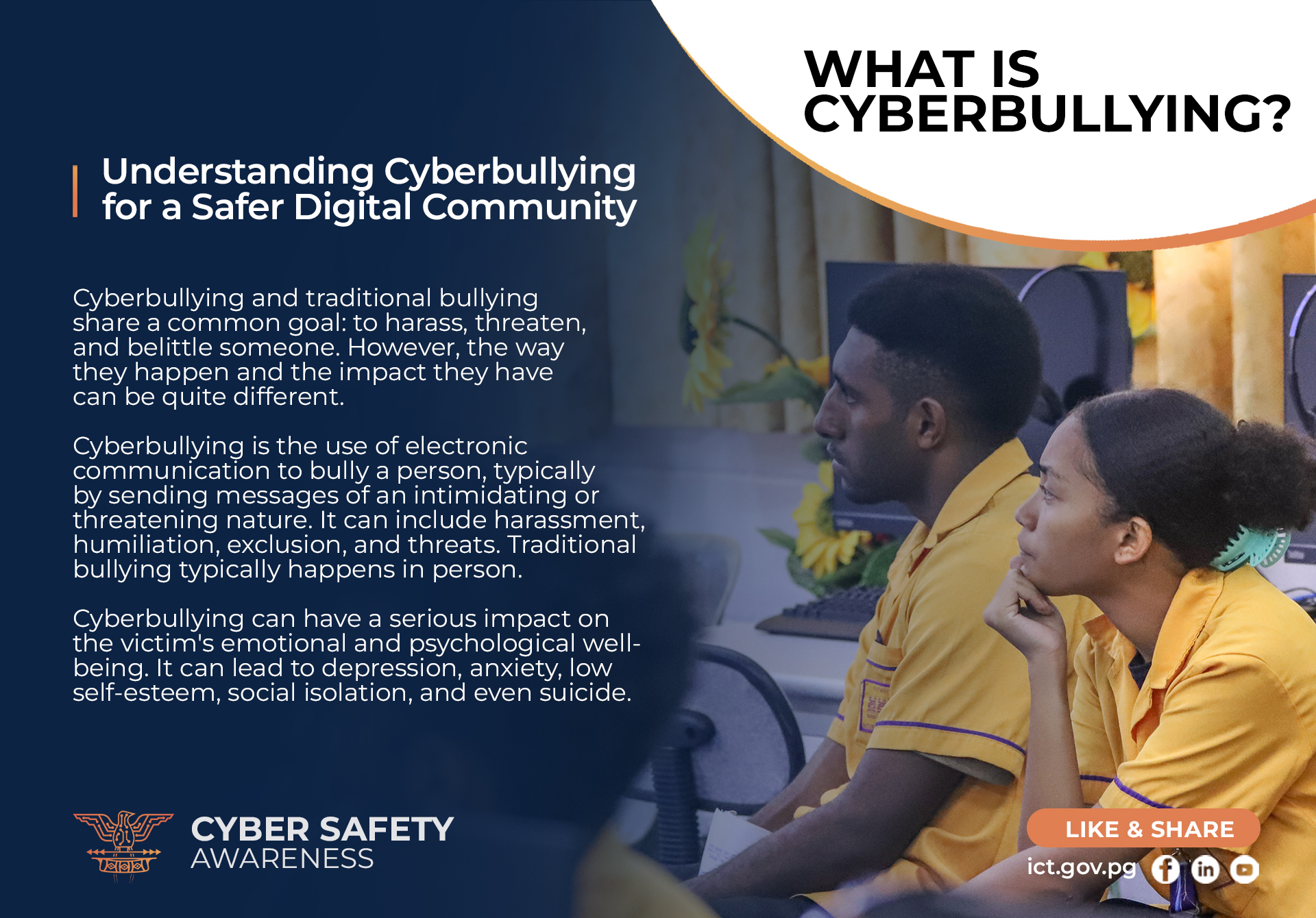 Building a Safer Digital Community and Combat Cyberbullying