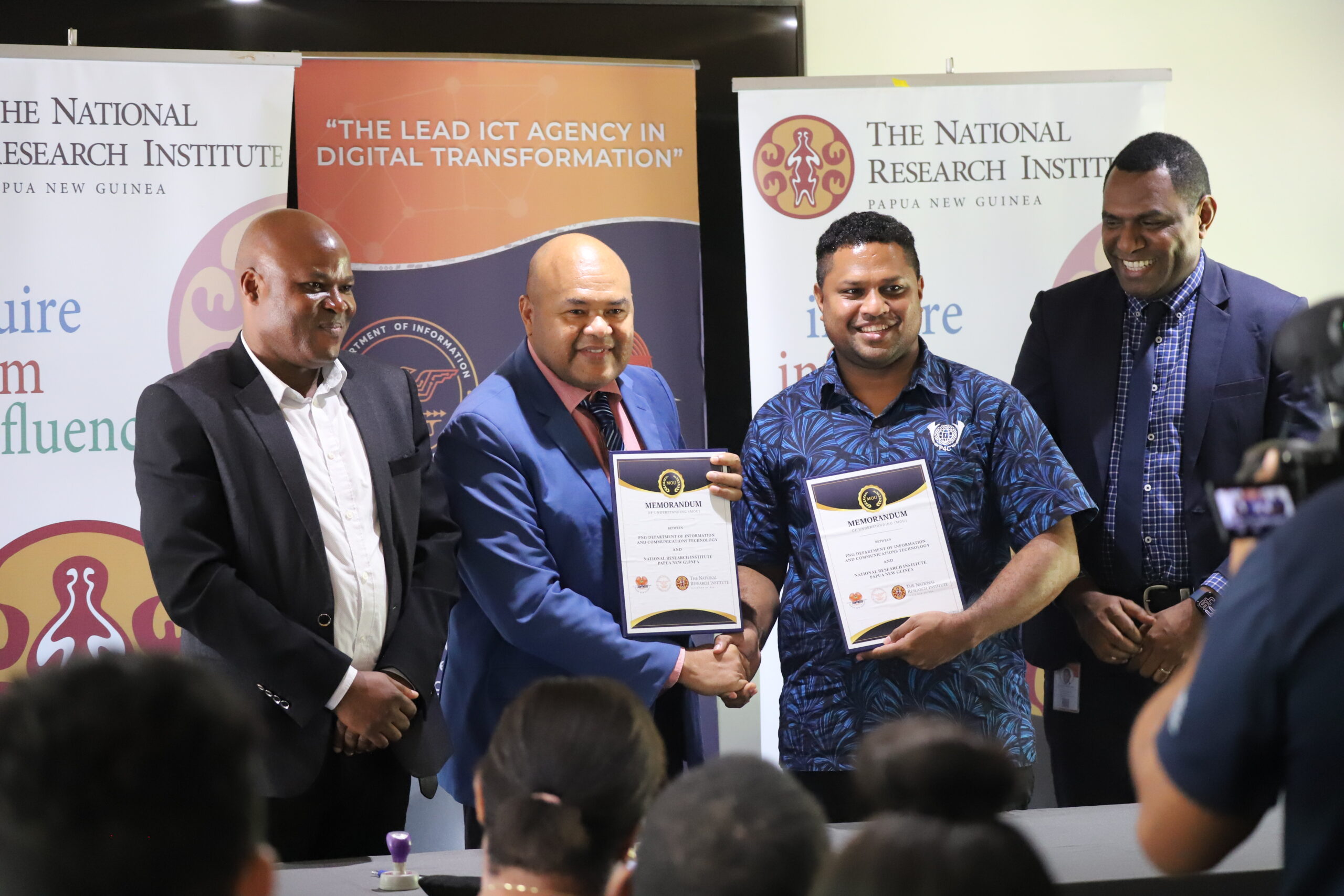 NRI, DICT Join Forces to Drive Research and Innovation for PNG