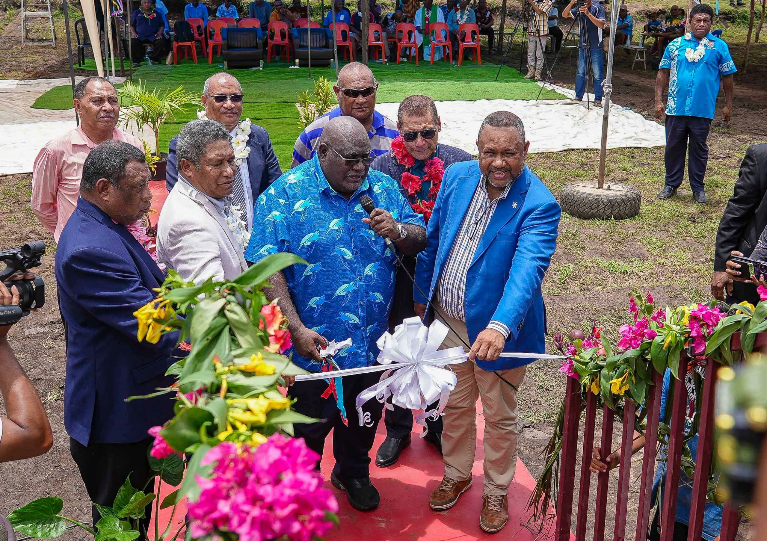 ICT Minister Opens New Learning Centre Under NICTA’s Connect the Schools Program for Tubuseria Junior High School