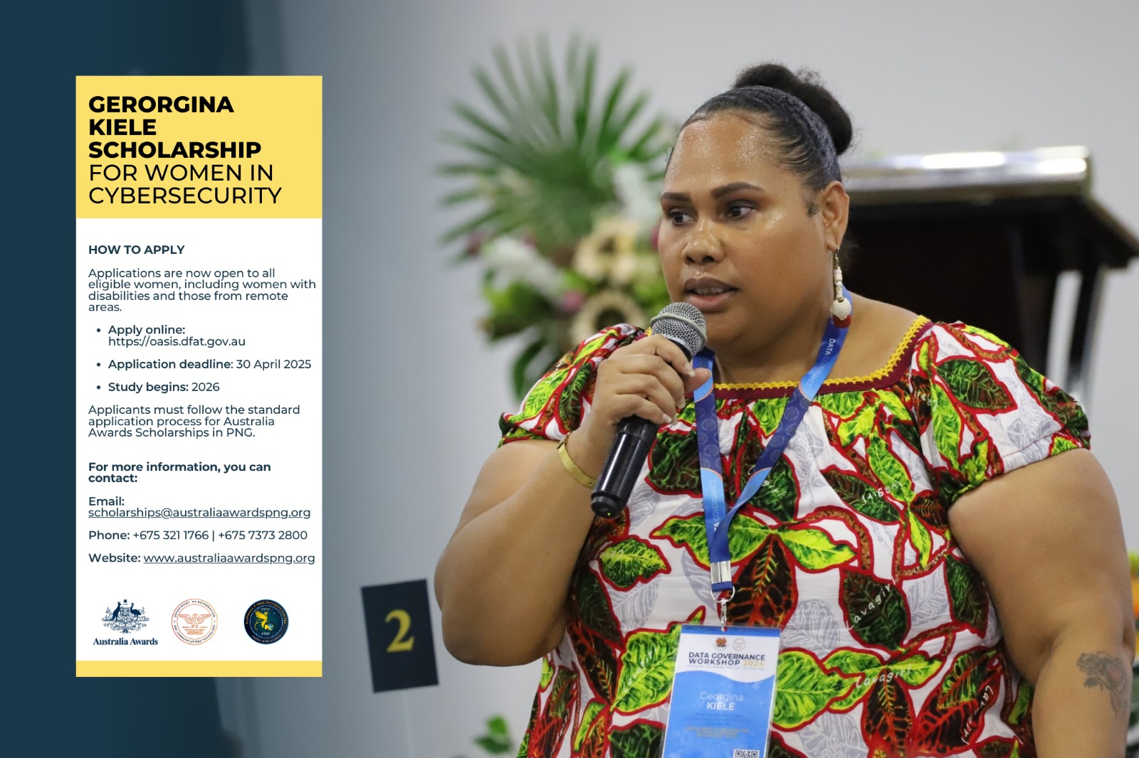 NEW SCHOLARSHIP FOR PNG WOMEN IN CYBERSECURITY