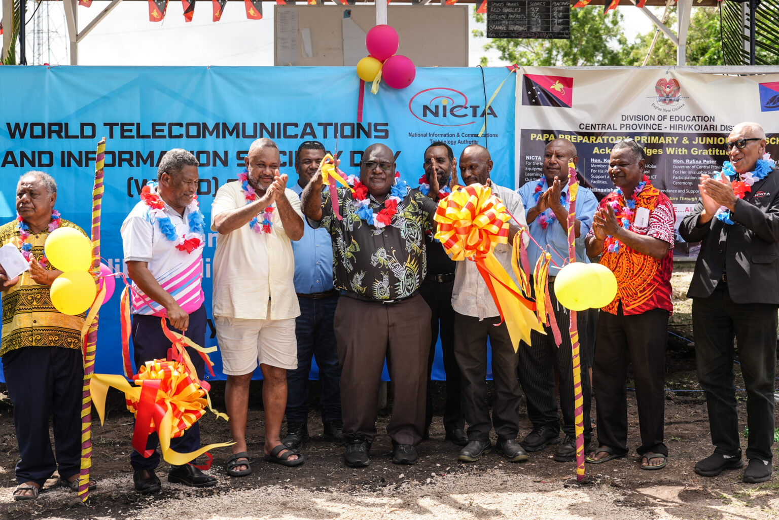 Minister Masiu Launches ICT Classroom and “50 for 50” Connectivity ...