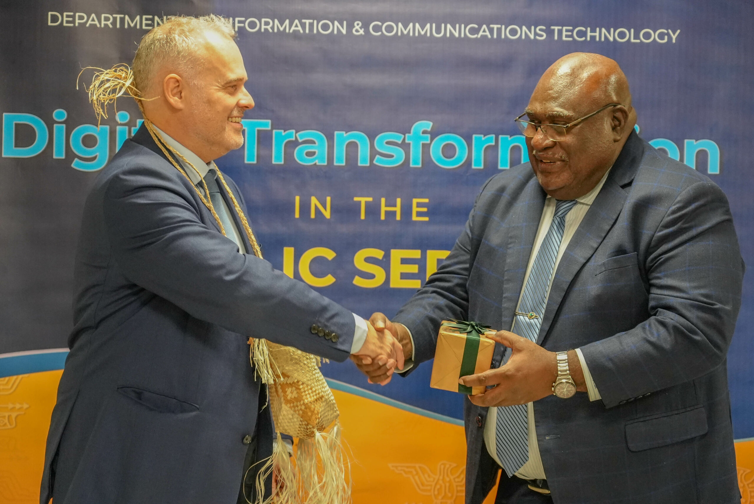 Australian Deputy High Commissioner Visits DICT, Minister Masiu outlines 4 ICT Priorities