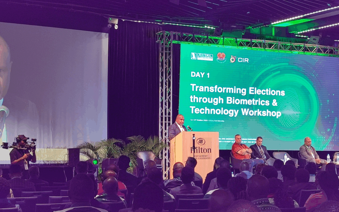 PNG Government to Improve Election Efficiency through Biometrics and Technology