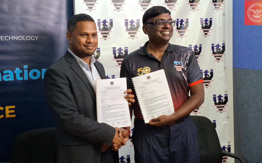 DICT AND ITI SIGN FIVE-YEAR MOU TO ADVANCE AI, ICT SKILLS AND DIGITAL TRANSFORMATION  